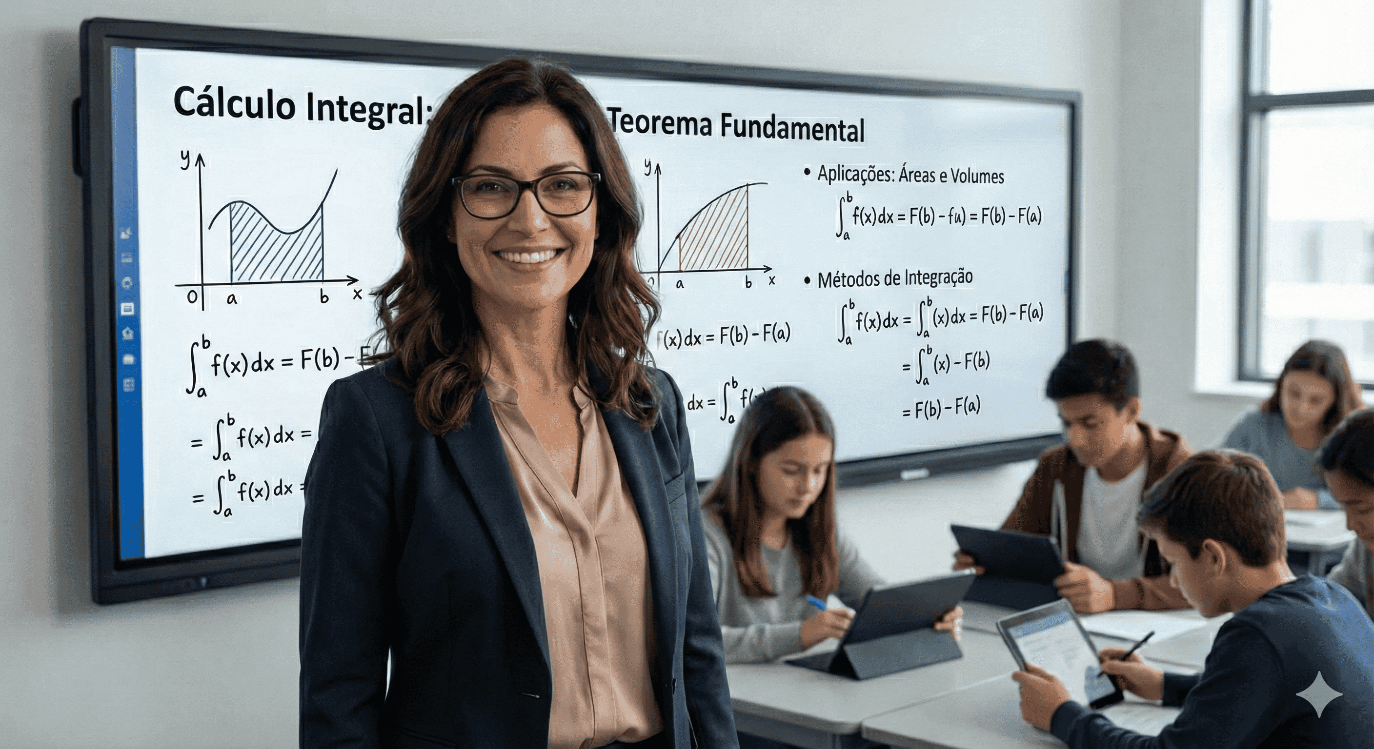 Professor em sala de aula